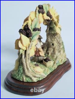 Brambly Hedge Autumn Tableau Boxed Limited Edition Border Fine Arts