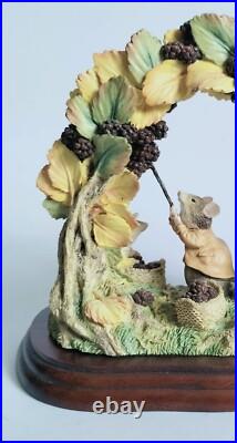 Brambly Hedge Autumn Tableau Boxed Limited Edition Border Fine Arts