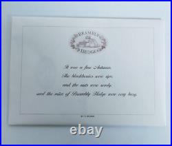 Brambly Hedge Autumn Tableau Boxed Limited Edition Border Fine Arts