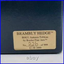 Brambly Hedge Autumn Tableau Boxed Limited Edition Border Fine Arts