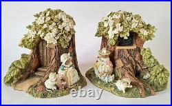 Brambly Hedge Border Fine Arts Poppy and Babies Bookends BHB01