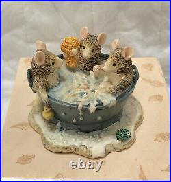 Brambly Hedge Border Fine Arts Rare Babies in the Bath BH73