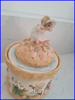 Brambly Hedge Border Fine Arts Sea Story Trinket Box Vintage 2001 Limited Editio