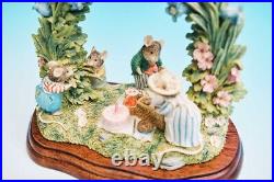 Brambly Hedge Border Fine Arts Spring Tableau Boxed Mint