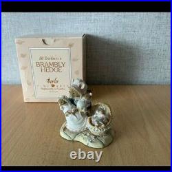 Brambly Hedge Border Fine Arts figure Poppy and Babies BH70 Boxed Rare