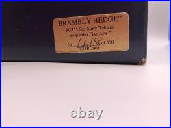 Brambly Hedge Sea Story Tableau Boxed Limited Edition B0755 Border Fine Arts