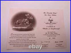 Brambly Hedge Sea Story Tableau Boxed Limited Edition B0755 Border Fine Arts