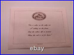 Brambly Hedge Sea Story Tableau Boxed Limited Edition B0755 Border Fine Arts