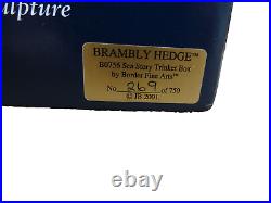Brambly Hedge Sea Story Trinket Box by Border Fine Arts No 269 of 750 VINTAGE