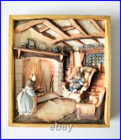 Brambly Hedge Supper By The Fire Cameo -BH106 Boxed Border Fine Arts Brambly Hedge Supper By The Fire Cameo -BH106 Boxed Border Fine Arts