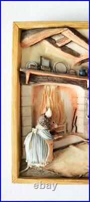 Brambly Hedge Supper By The Fire Cameo -BH106 Boxed Border Fine Arts Brambly Hedge Supper By The Fire Cameo -BH106 Boxed Border Fine Arts