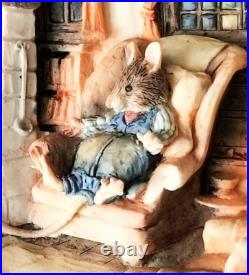 Brambly Hedge Supper By The Fire Cameo -BH106 Boxed Border Fine Arts Brambly Hedge Supper By The Fire Cameo -BH106 Boxed Border Fine Arts
