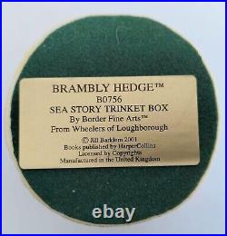 Brambly Hedge The Sea Story Trinket Box Border Fine Arts Limited Edition