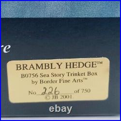 Brambly Hedge The Sea Story Trinket Box Border Fine Arts Limited Edition