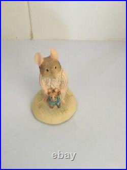Brambly hedge border fine arts bh39 Wilfred Teddy Mouse Boxed