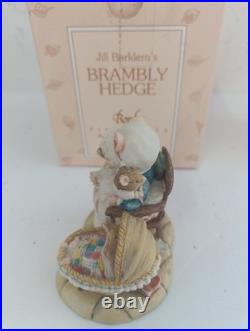 Brambly hedge primrose teddy mouse BH70 Poppy And Babies Border Fine Arts