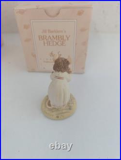 Brambly hedge primrose teddy mouse BH70 Poppy And Babies Border Fine Arts