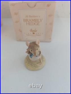 Brambly hedge primrose teddy mouse BH70 Poppy And Babies Border Fine Arts
