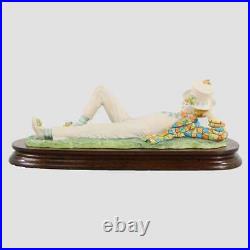 Clown Relaxing Plinth Border Fine Arts Characters