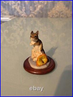 Collectible Border Fine Arts Figurines X 4 Mice With Fruits