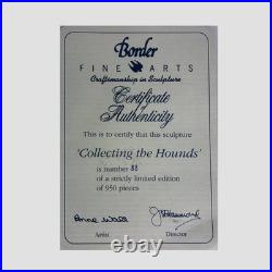 Collecting The Hounds Border Fine Arts Limited Edition Hunting Model