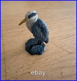 Collection of 16 Resin Bird Figurines Border Fine Arts Country Artists Bowbrook