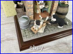 Comic Curious Cats Outside Privy A4962 Limited Edition Border Fine Arts