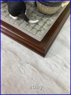 Comic Curious Cats Outside Privy A4962 Limited Edition Border Fine Arts