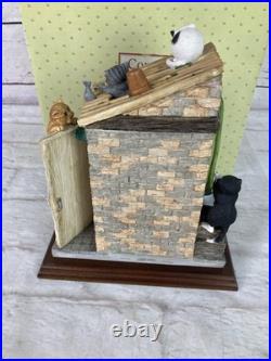 Comic Curious Cats Outside Privy A4962 Limited Edition Border Fine Arts
