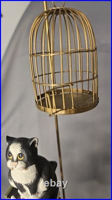 Comic & Curious Cats Who Dunnit Large Cat Figure Border Fine Arts VGC