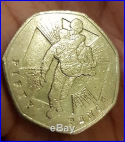 Commemorative WWII 50 Pence Coin 2006