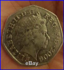Commemorative WWII 50 Pence Coin 2006