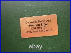 Cotswold Studio Arts'Rearing Shire' by David Geenty (border fine arts)