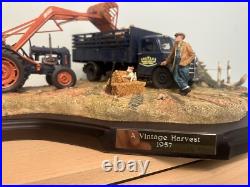 Country Artists/border Fine Arts L/ Edition Of 570/95 A Vintage Harvest 1957