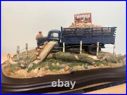 Country Artists/border Fine Arts L/ Edition Of 570/95 A Vintage Harvest 1957