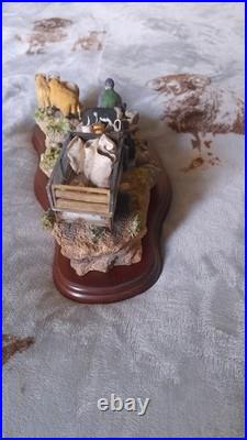 Ex Rare Limited Edition Border Fine Arts All In A Days Work No 585/1500