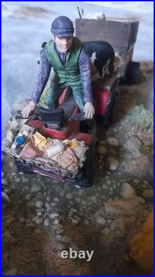 Ex Rare Limited Edition Border Fine Arts All In A Days Work No 585/1500