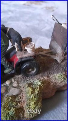 Ex Rare Limited Edition Border Fine Arts All In A Days Work No 585/1500