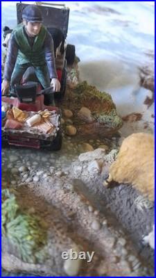 Ex Rare Limited Edition Border Fine Arts All In A Days Work No 585/1500