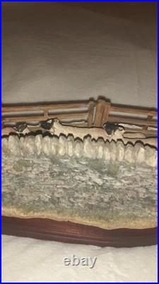 Ex Rare Limited Edition Border Fine Arts Shedding Lambs No 247/1250