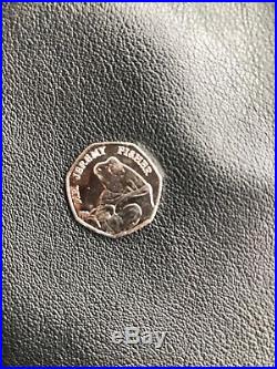 Extremely Rare Mr Jeremy Fisher 50p Beatrix Potter Coin