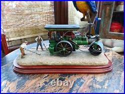 FRED DIBNAH BETSY STEAM ROLLER, BORDER FINE ARTS. Boxed, VGC. Limited Edition