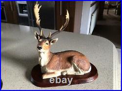 Fallow Buck Stag / Deer By Border Fine Arts Model Bo329 Rare Mint