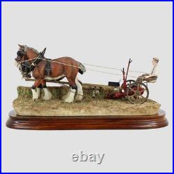 Hay Cutting Starts Today Border Fine Arts Horse