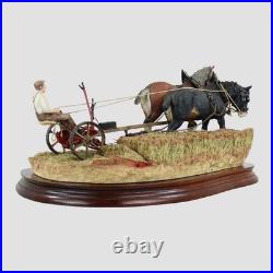 Hay Cutting Starts Today Border Fine Arts Horse