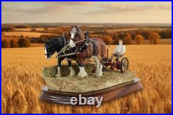 Hay Cutting Starts Today Border Fine Arts Horse