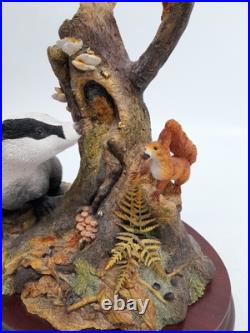 Hidden Treasures Border Fine Arts B1026 Badger & Squirrels Repaired Hidden Treasures Border Fine Arts B1026 Badger & Squirrels Repaired
