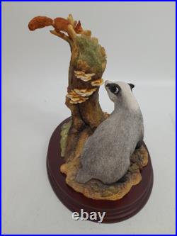 Hidden Treasures Border Fine Arts B1026 Badger & Squirrels Repaired Hidden Treasures Border Fine Arts B1026 Badger & Squirrels Repaired