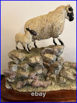 Holding Her Ground (B0198) Sculpted by Ray Ayres -Border Fine Arts. (1972)