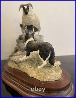 Holding Her Ground (B0198) Sculpted by Ray Ayres -Border Fine Arts. (1972)